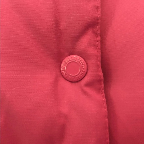 Reversible Pink & Brown Puffer Vest American Eagle - Picture 6 of 7